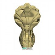 Ножки для ванны Burlington Claw 4 шт золото L1 GOL