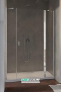 Душевая дверь Radaway Nes DWJS 130 правая профиль хром прозрачное стекло 10038130-01-01R