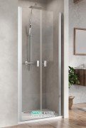 Душові двері Radaway Nes DWD I 80 профіль хром прозоре скло 10027080-01-01