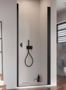 Душові двері Radaway Nes Black DWJ I 100 права чорний профіль прозоре скло 10026100-54-01R