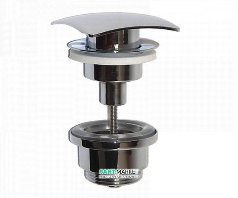 Донный клапан GRB Hydro Click-Clack хром 081108