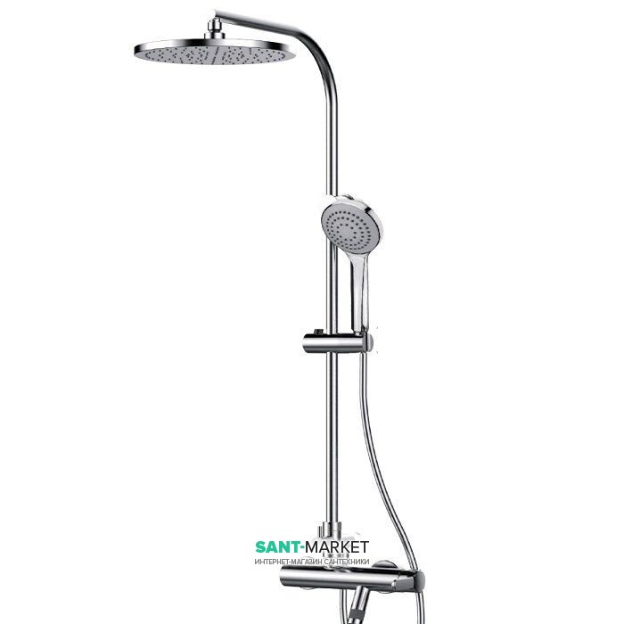 Душова система GRB Tender з термостатом верхнім і ручним душем 40431400XL