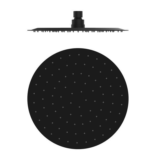 Лейка для верхнього душа GRB in Cool Black Ø 250 мм чорний матовий 00080042