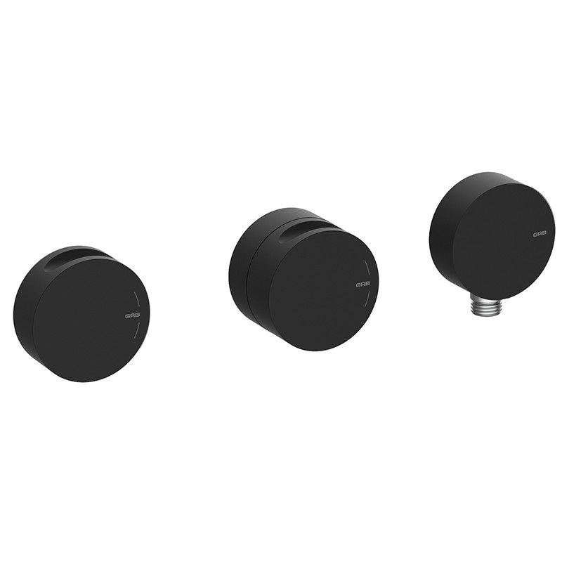 Термостат для душу GRB in Cool Black вбудовується чорний матовий 90103002