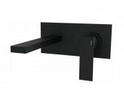 Змішувач для раковини GRB Kala Black змішувач настінний чорний матовий 60530601