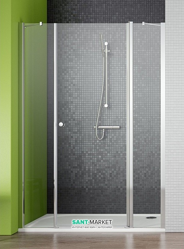 Душові двері Radaway Eos II DWJS 120 права профіль хром прозоре скло 3799454-01R