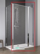 Душові двері Radaway Eos II KDJ 80 права профіль хром прозоре скло 3799420-01R