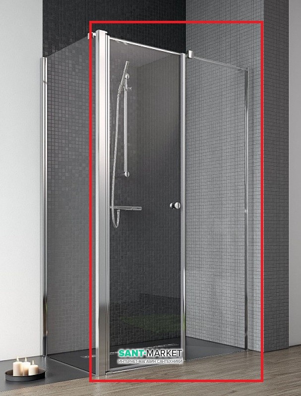 Душевая дверь Radaway Eos II KDS 100 правая профиль хром прозрачное стекло 3799482-01R