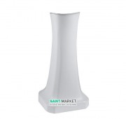 П'єдестал для раковини Burlington Classic санфарфор білий Р6