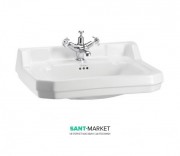 Раковина подвесная Burlington Edwardian 61 x 51 см санфарфор белый B5 1TH