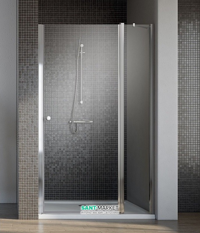 Душові двері Radaway Eos II DWJ 110 права профіль хром прозоре скло 3799443-01R