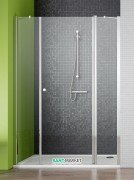 Душові двері Radaway Eos II DWJS 130 права профіль хром прозоре скло 3799455-01R