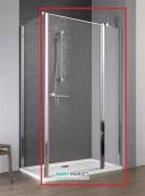 Душові двері Radaway Eos II KDJ 120 права профіль хром прозоре скло 3799424-01R