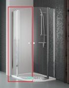 Душевая дверь Radaway Eos II PDD 100 левая профиль хром прозрачное стекло 3799472-01L