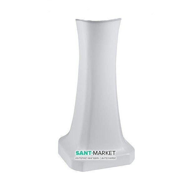 Пьедестал для раковины Burlington Classic санфарфор белый Р6