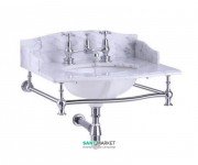 Раковина підвісна Burlington Georgian 65 x 57.5 см мармур G1 1TH