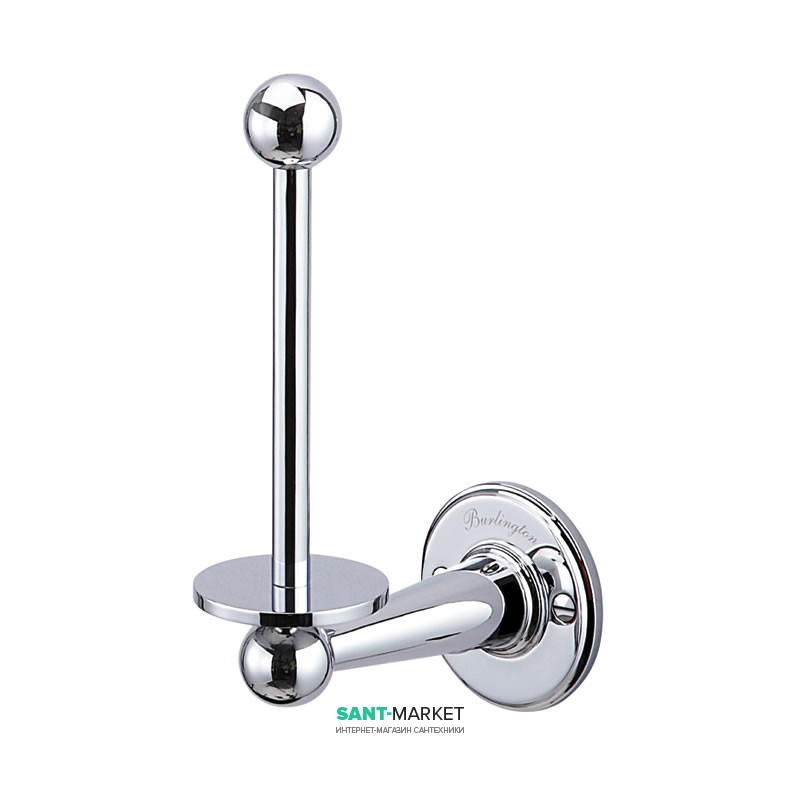 Держатель запасного рулона туалетной бумаги Burlington латунь хром A6 CHR