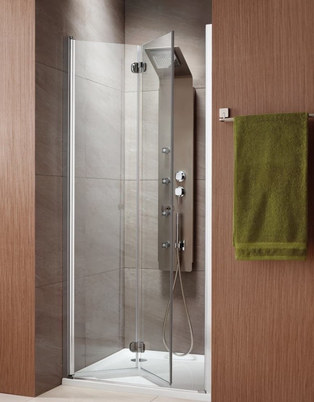 Душові двері Radaway Eos DWB 90 ліва профіль хром прозоре скло 37803-01-01NL