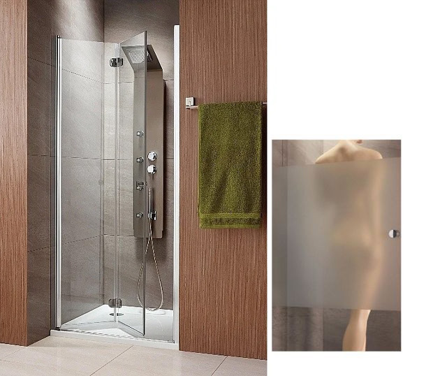Душевая дверь Radaway Eos DWB 90 левая профиль хром стекло интимато 37803-01-12NL
