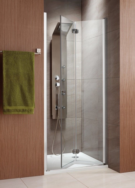 Душові двері Radaway Eos DWB 90 права профіль хром скло інтімато 37803-01-12NR