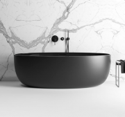 Ванна з литого каменю iStone QLIUIA WD6599 hight glossy black