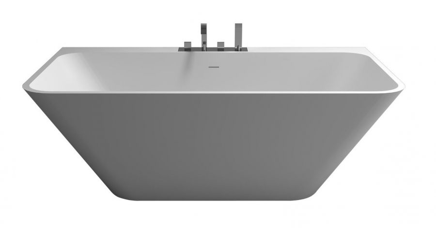 Ванна отдельностоящая пристенная с сифоном и переливом Sandra Bathtub WD6545F3