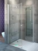 Душевая кабина Radaway Eos KDD-B 80х100 см профиль хром прозрачное стекло 37333-01-01N