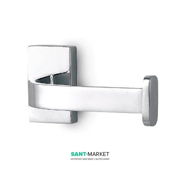 Гачок для ванної Flab Combi одинарний метал хром 146 CHR