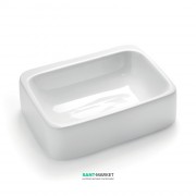 Мильниця для ванною Flab Combi композитний матеріал білий 109 / S