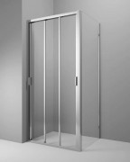 Стінка душова Radaway Evo S 75 профіль хром прозоре скло 336075-01-01