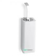 Ёршик для унитаза Flab Combi настенный композитный материал/металл белый/хром 145/S