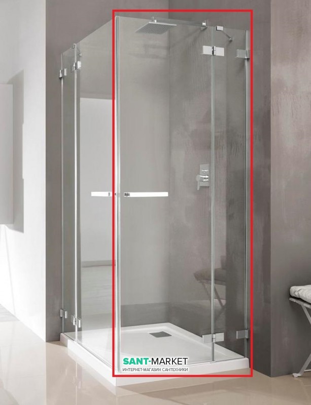 Душові двері Radaway Euphoria KDD 100 права хром прозоре скло 383062-01R