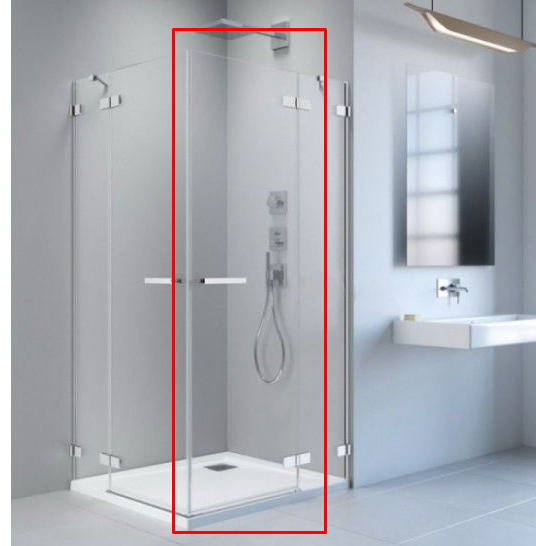 Душові двері Radaway Euphoria KDJ Door 120 права хром прозоре скло 383042-01R