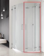 Душевая дверь Radaway Euphoria PDD 90 правая хром прозрачное стекло 383001-01R