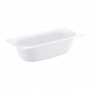 Стальная ванна Grohe Essence встраиваемая 180х80 см альпийский белый 39619000