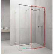 Стенка душевая фронтальная Radaway Euphoria Walk-in III W3 90 хром прозрачное стекло 383131-01-01