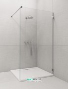 Стенка душевая Radaway Euphoria Walk-in V W1 110 хром прозрачное стекло 383113-01-01