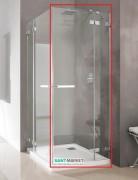 Душові двері Radaway Euphoria KDD 100 права хром прозоре скло 383062-01R