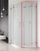 Душевая дверь Radaway Euphoria PDD 90 правая хром прозрачное стекло 383001-01R