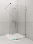 Стенка душевая Radaway Euphoria Walk-in V W1 130 хром прозрачное стекло 383115-01-01