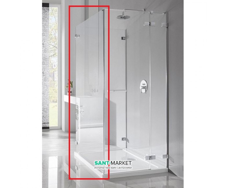 Стенка душевая Radaway Euphoria S3 120 хром прозрачное стекло 383037-01