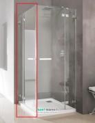 Душові двері Radaway Euphoria KDD 100 ліва хром прозоре скло 383062-01L