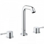 Смеситель для раковины Grohe Essence New двухвентильный на три отверстия хром 20296001