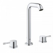 Змішувач для раковини Grohe Essence L-Size двухвентильний на три отвори хром 20299001