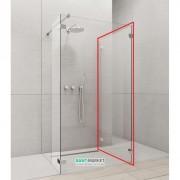 Стінка душова бічна Radaway Euphoria Walk-in IV W5 90 хром прозоре скло 383151-01-01