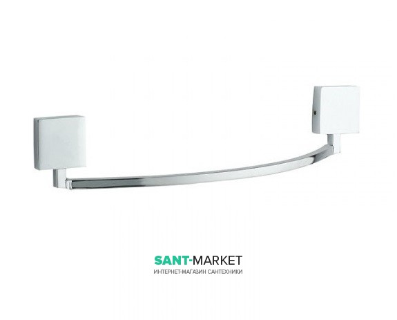 Держатель для полотенец FLAB Aida 32 см настенный латунь хром 377 CHR