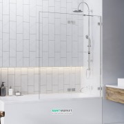 Шторка для ванної Radaway Euphoria PND 110 права прозоре скло / хром 10008110-01-01R