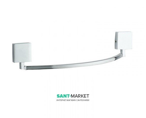 Держатель для полотенец FLAB Aida 32 см настенный латунь хром 377 CHR