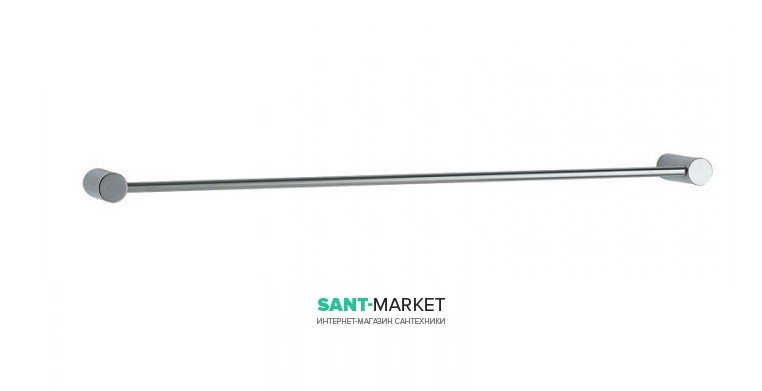 Тримач для рушників FLAB Gaia 54 см настінний латунь хром 338 CHR