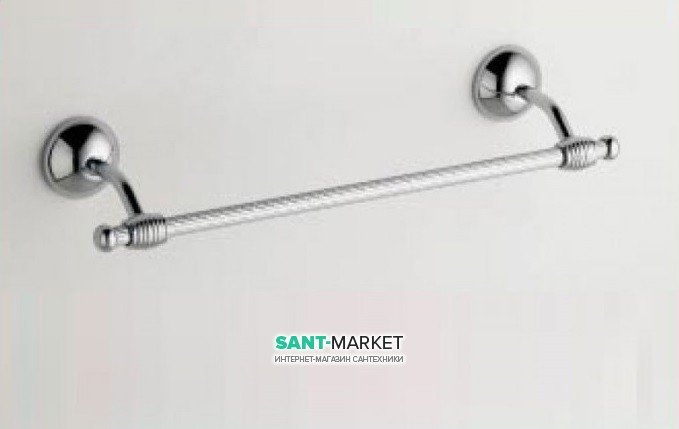 Держатель для полотенец FLAB Polo il Classico 31 см настенный латунь хром 517 CHR